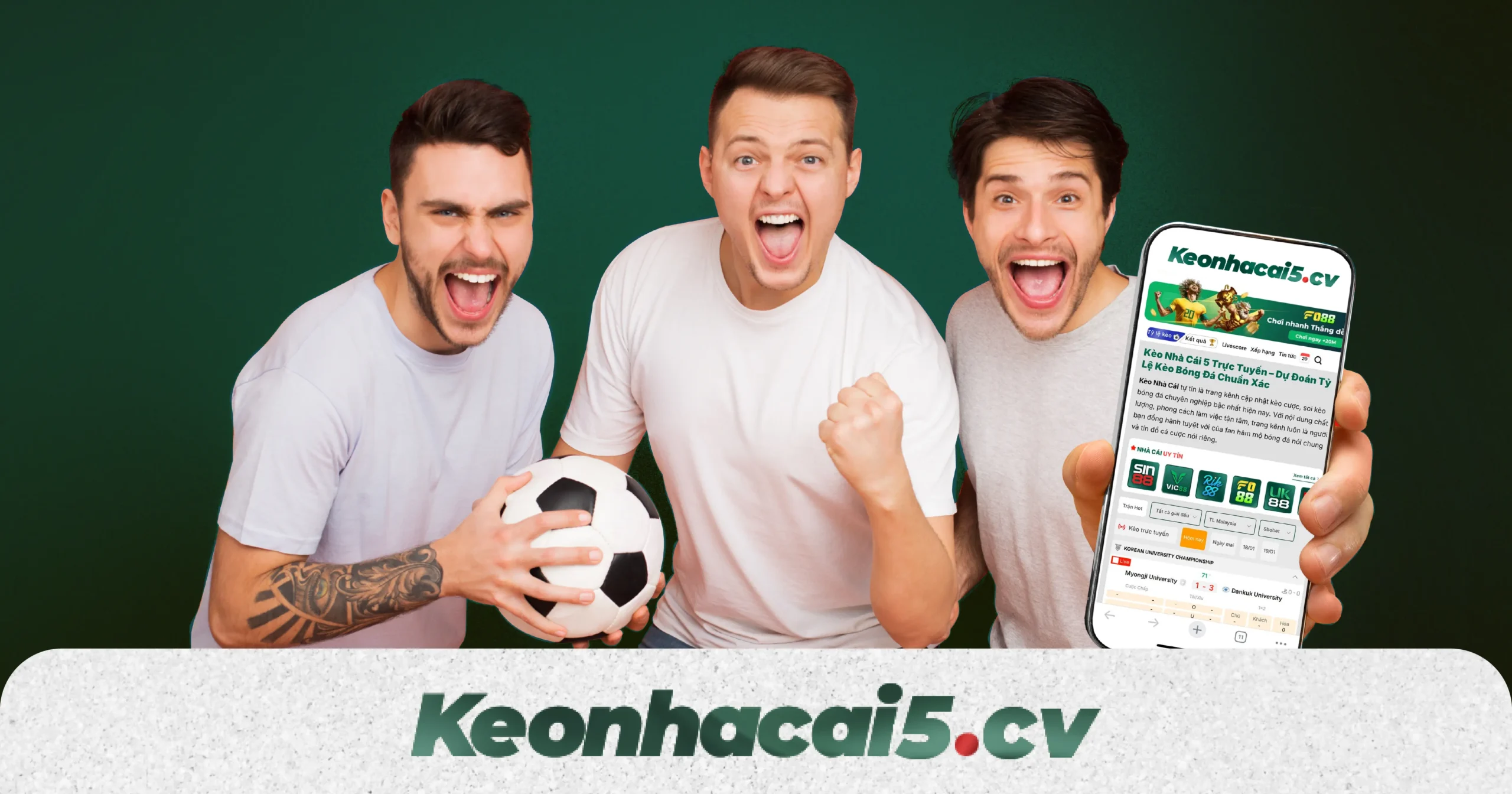 Tỷ lệ kèo nhà cái 5 - Soi kèo nhà cái, nhận định bóng đá